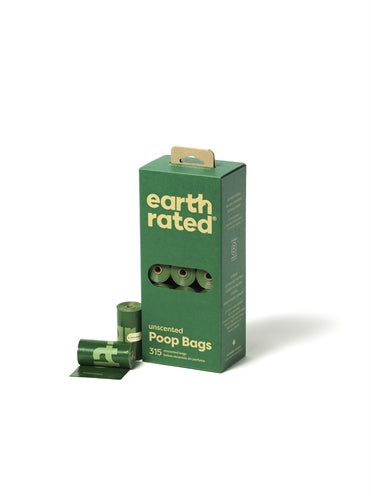 Earth rated poop bags odorless recycled