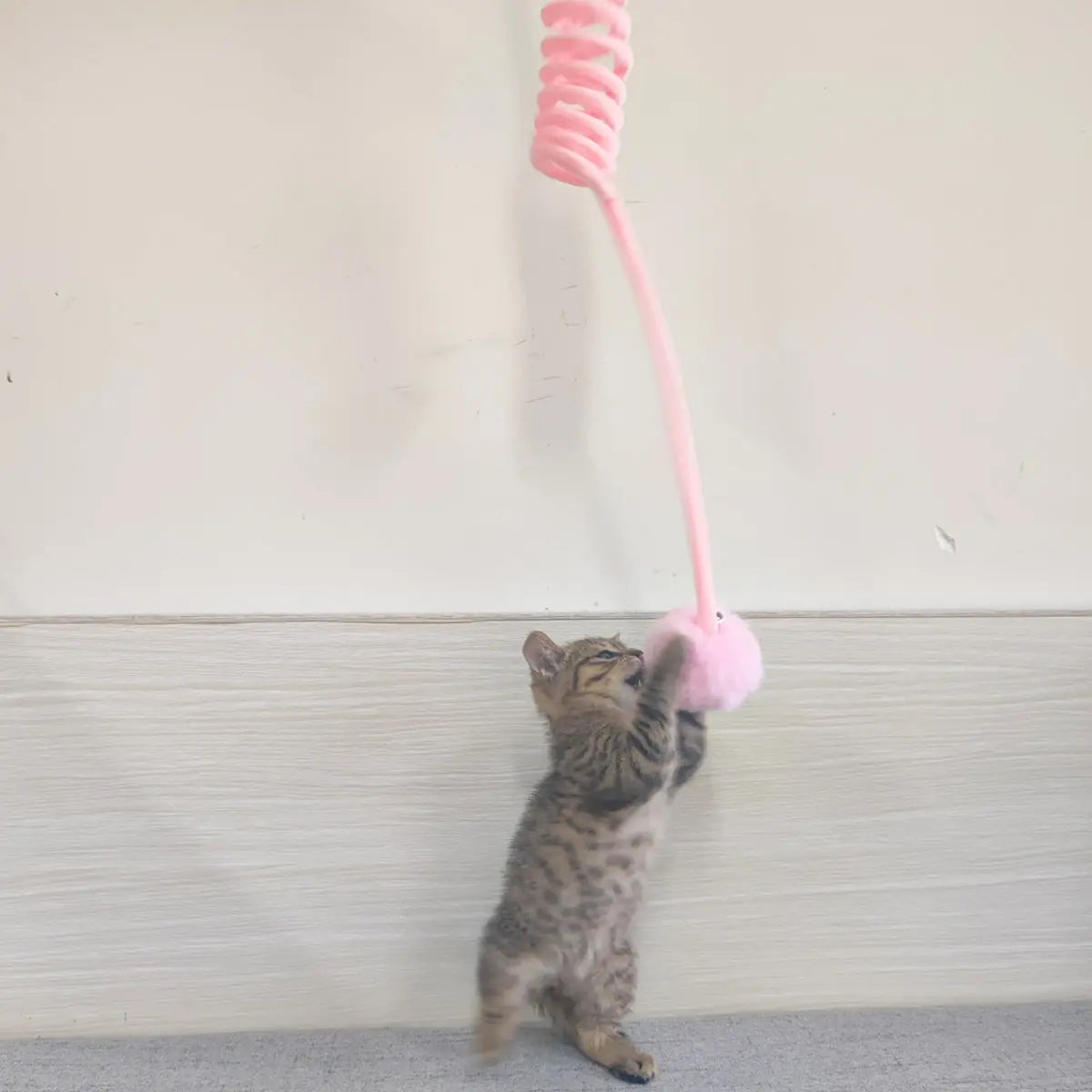 Interactive Rabbit Hair Ball Cat Toy Cashymart