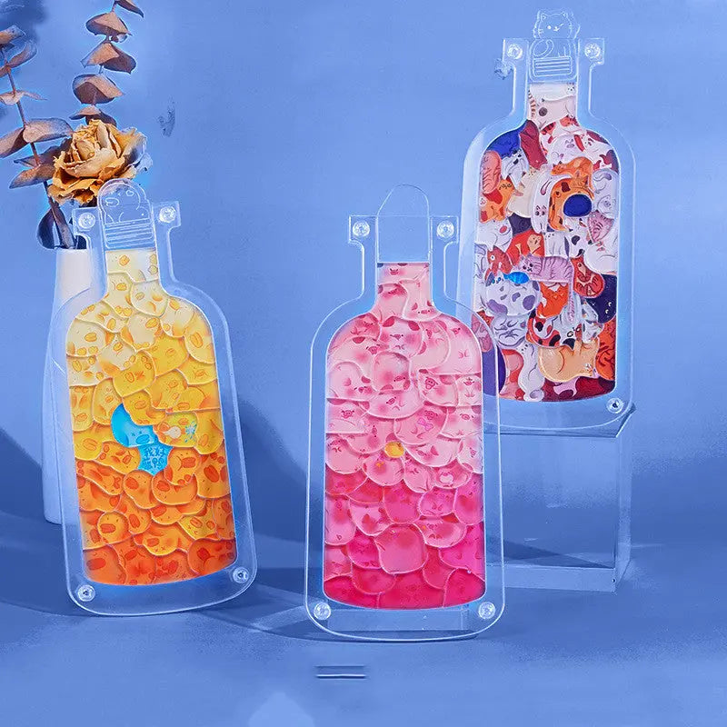 Transparent Acrylic Cat Shaped Jigsaw Puzzle Cashymart