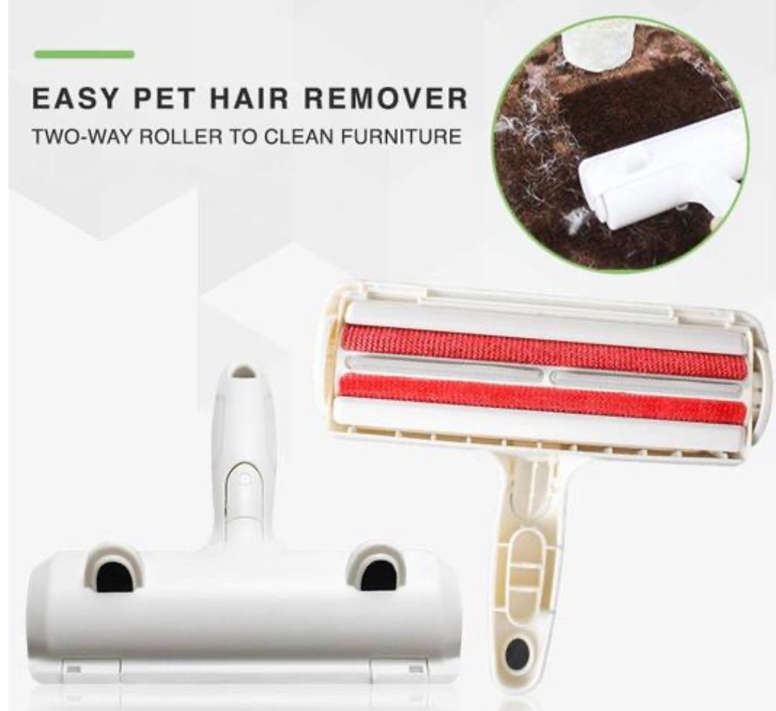 Easy Pet Hair Remover Roller Woof & Meow