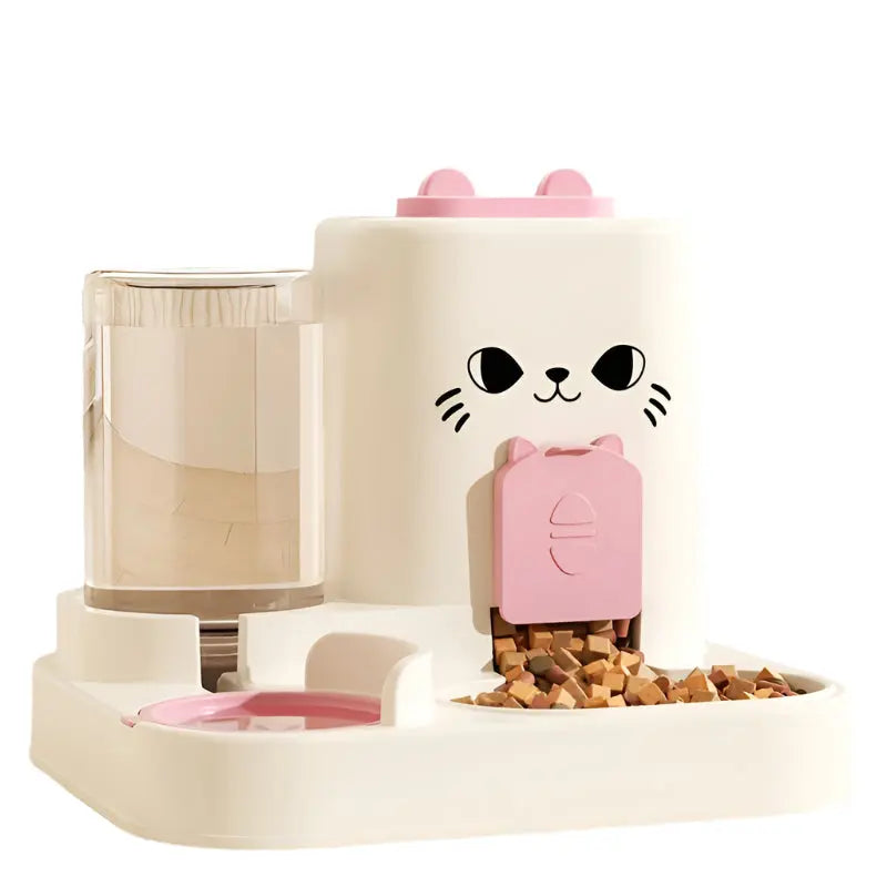 Automatic Cat Feeder and Water Dispenser Set TM
