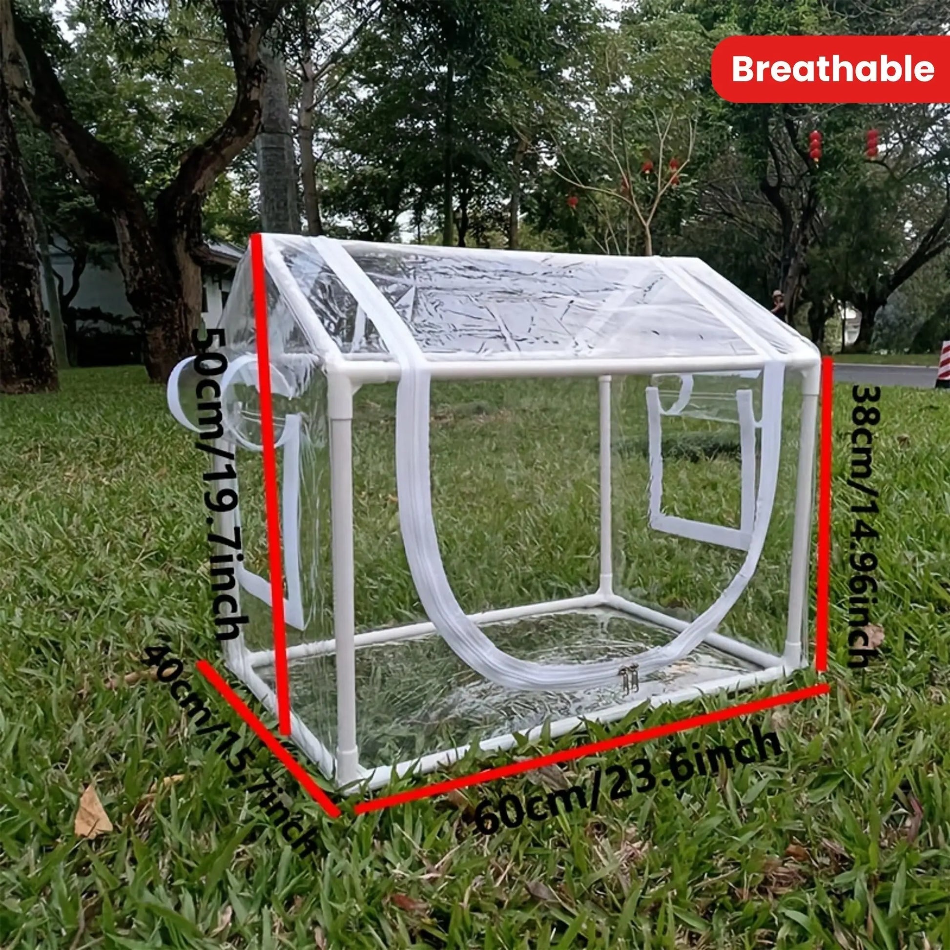 Haven Ventilated Outdoor Indoor Cat House TM