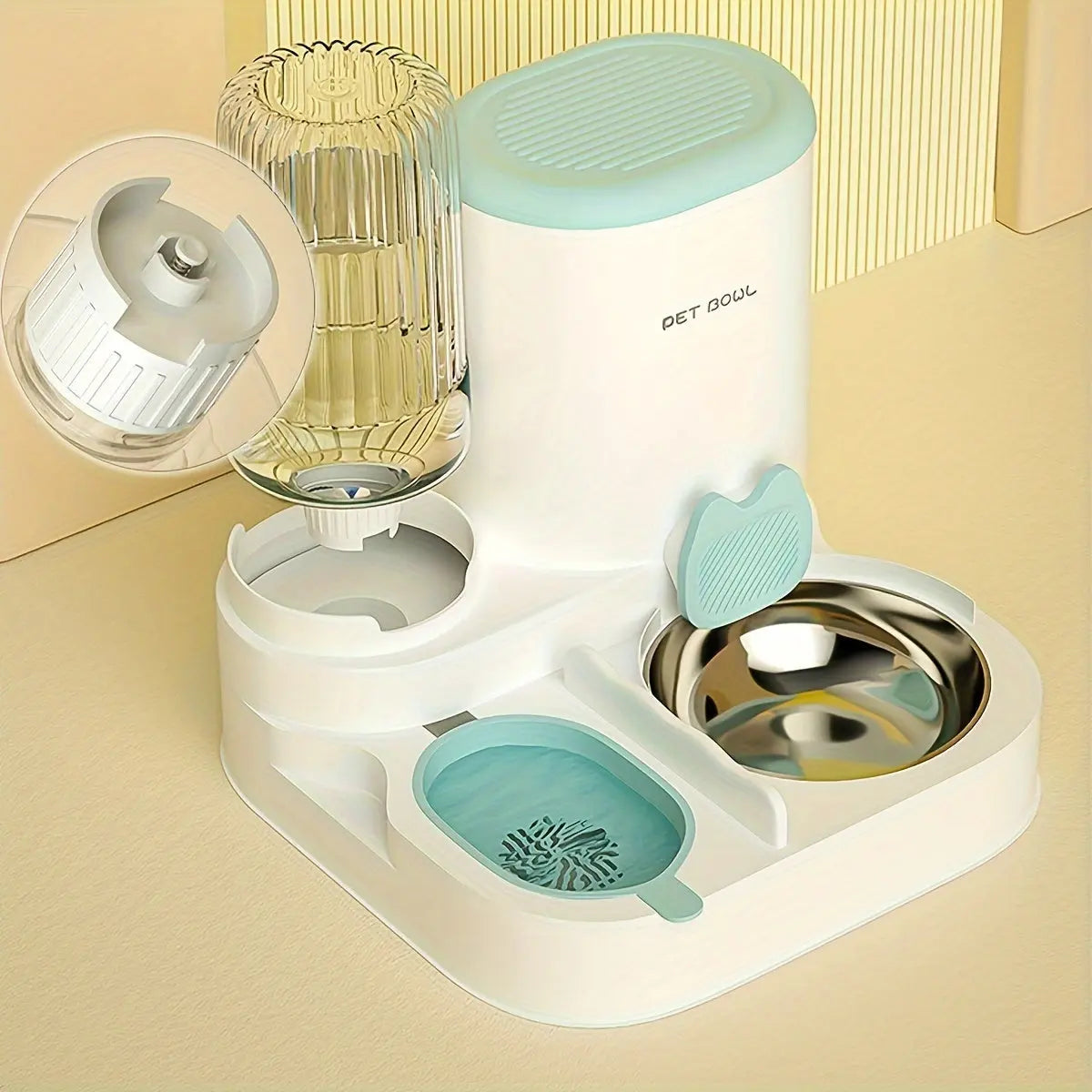 Automatic Cat Feeder & Water Dispenser (2-in-1) LPT