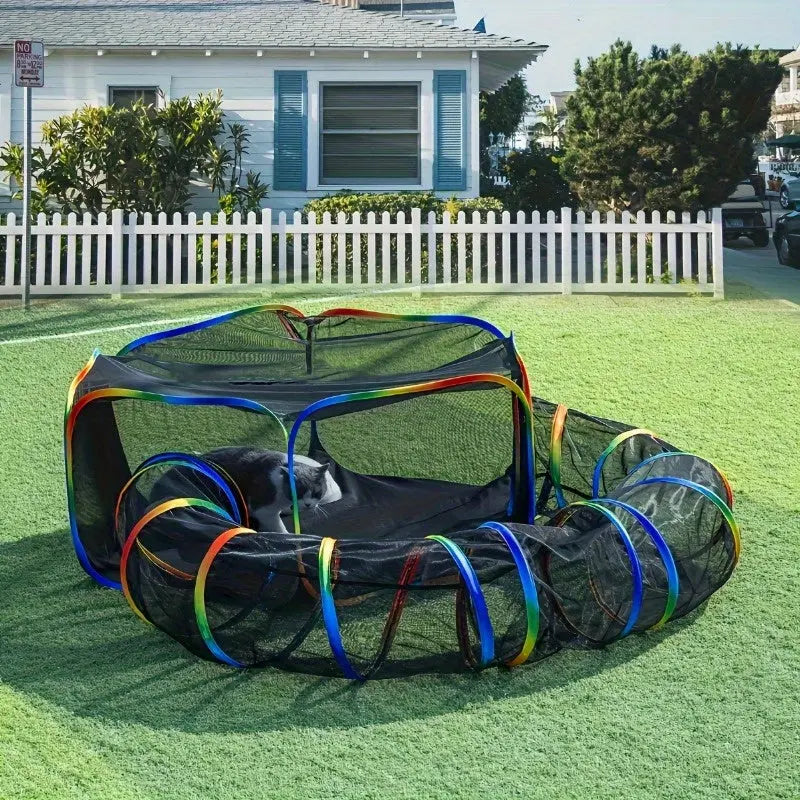 Tunnel Tent Playpen for Cats & Small Pets LPT