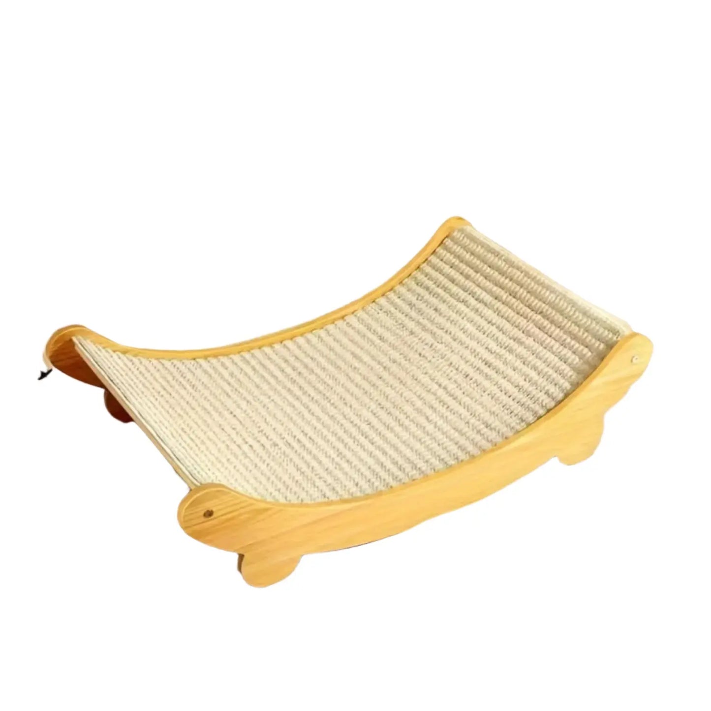 Space-Saving Wooden Cat Scratcher Tower For Cats LPT