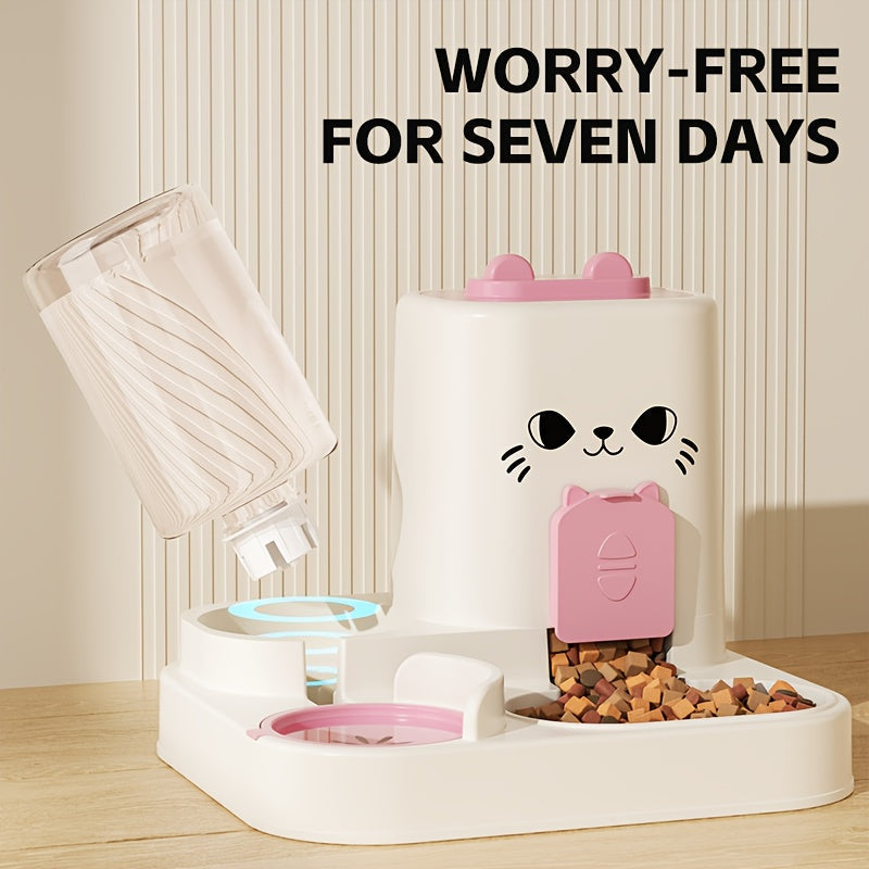 Automatic Cat Feeder and Water Dispenser Set TM