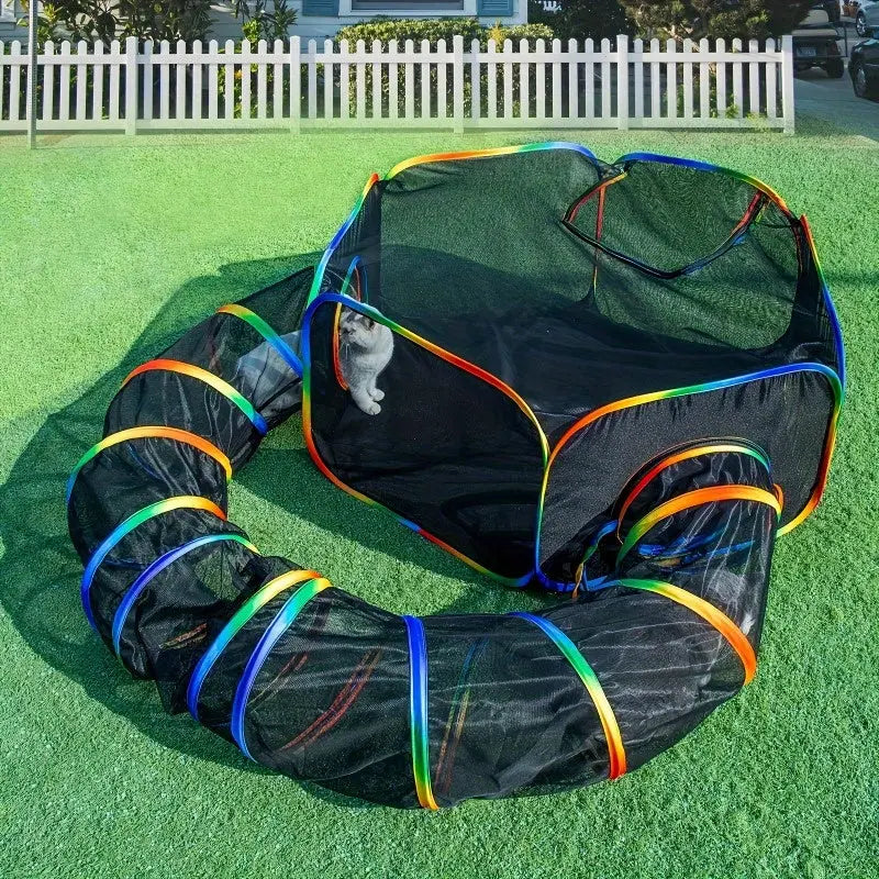 Tunnel Tent Playpen for Cats & Small Pets LPT