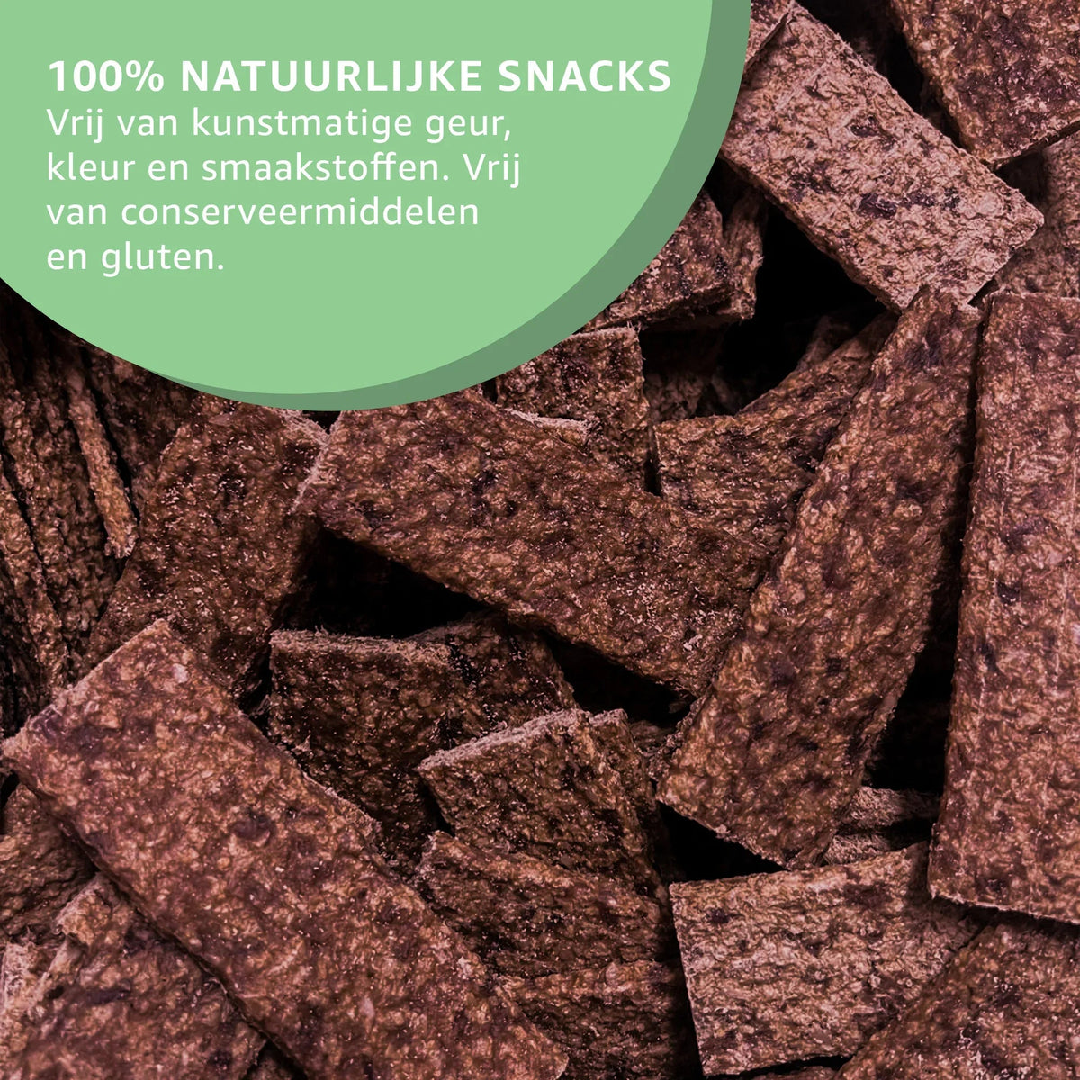 Premium Wildzwijn Strips Voor Honden 100% Natuurlijk Snack