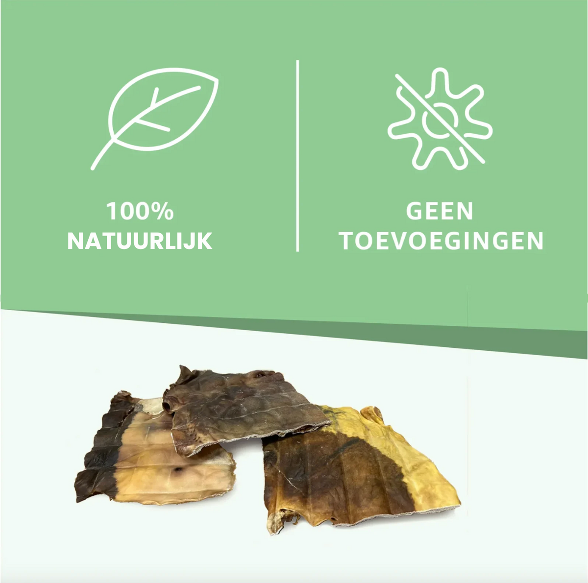 Runderkophuid Platen Taai Graanvrij Kauwsnacks Voor Hond Met Collageen Voor Gewrichten En Huid