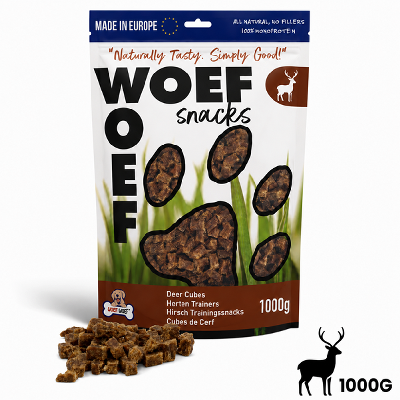Natuurlijke Herten Trainingssnacks Voor Puppies Graanvrij