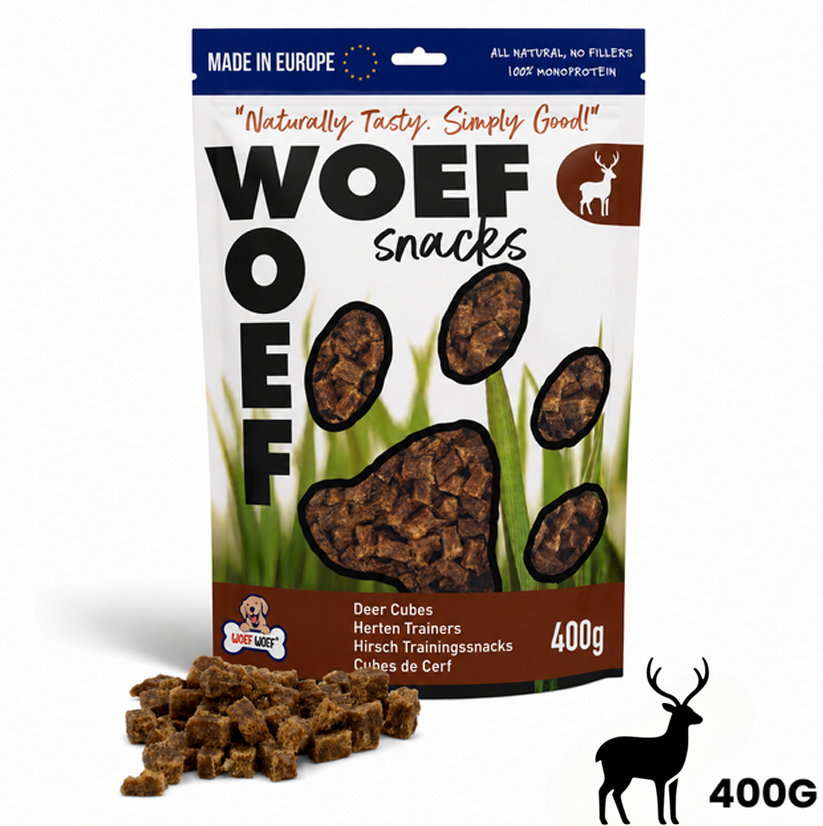 Natuurlijke Herten Trainingssnacks Voor Puppies Graanvrij