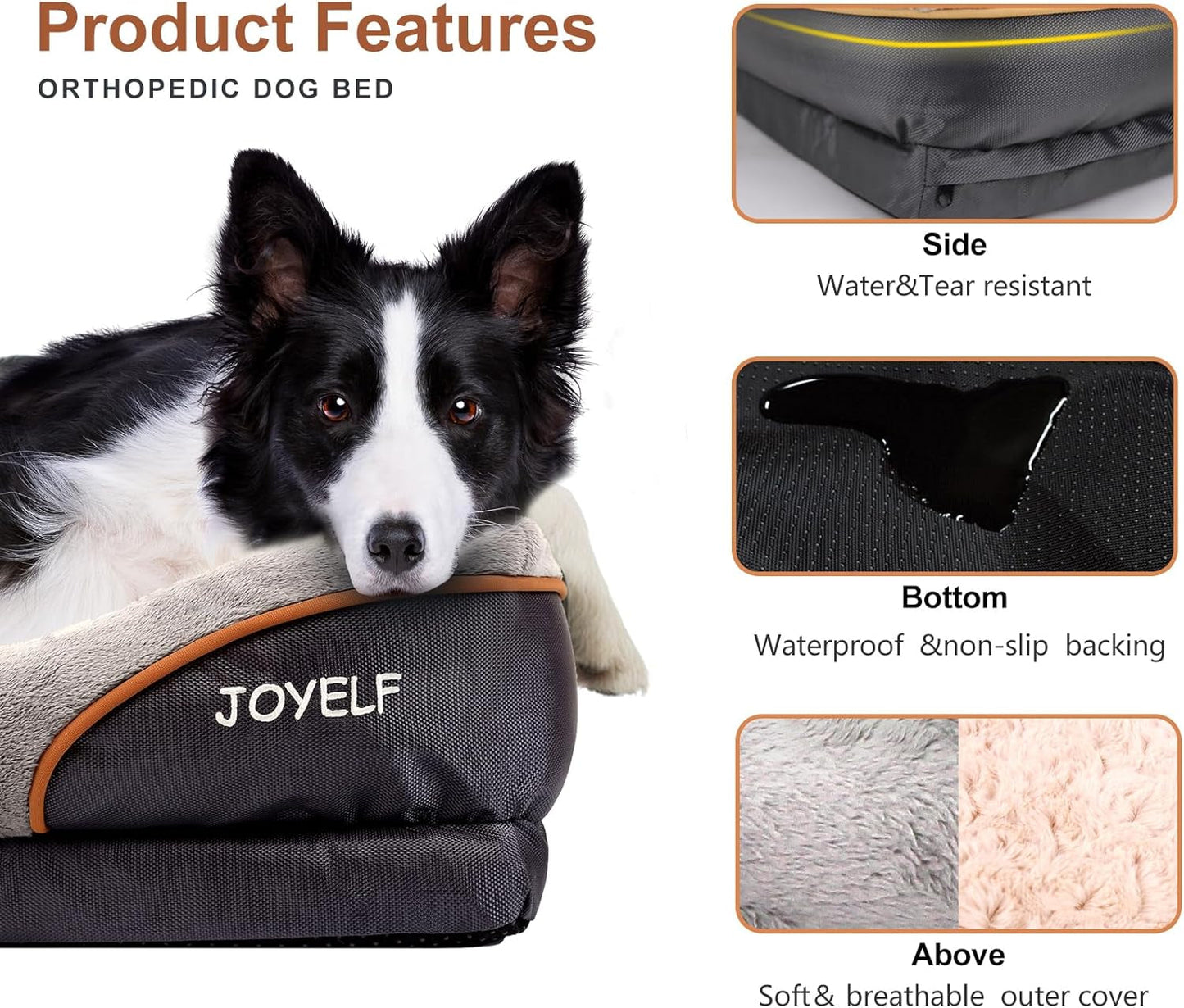 Orthopedisch Memory Foam Hondenbed