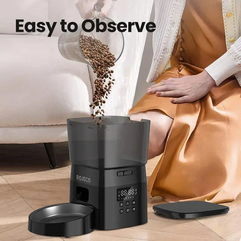 Smart Control Automatic Pet Feeder for Cats and Dogs CAN