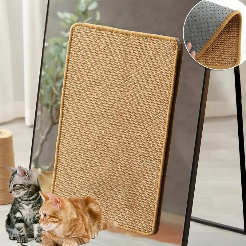 Premium Natural Sisal Cat Scratcher Mat: Durable Protection for Your Furniture CAN