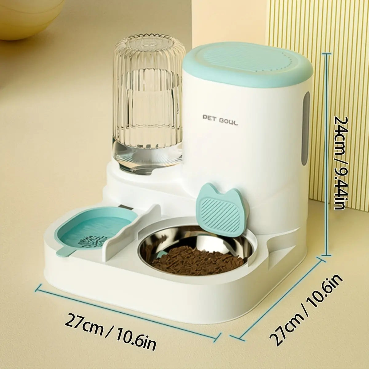 Automatic Cat Feeder & Water Dispenser (2-in-1) LPT