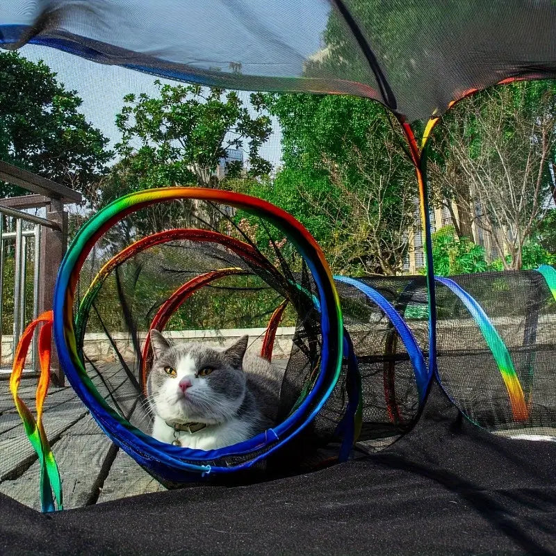 Tunnel Tent Playpen for Cats & Small Pets LPT