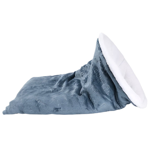 Soft Plush Cat Sleeping Bag Wrap Sack TM