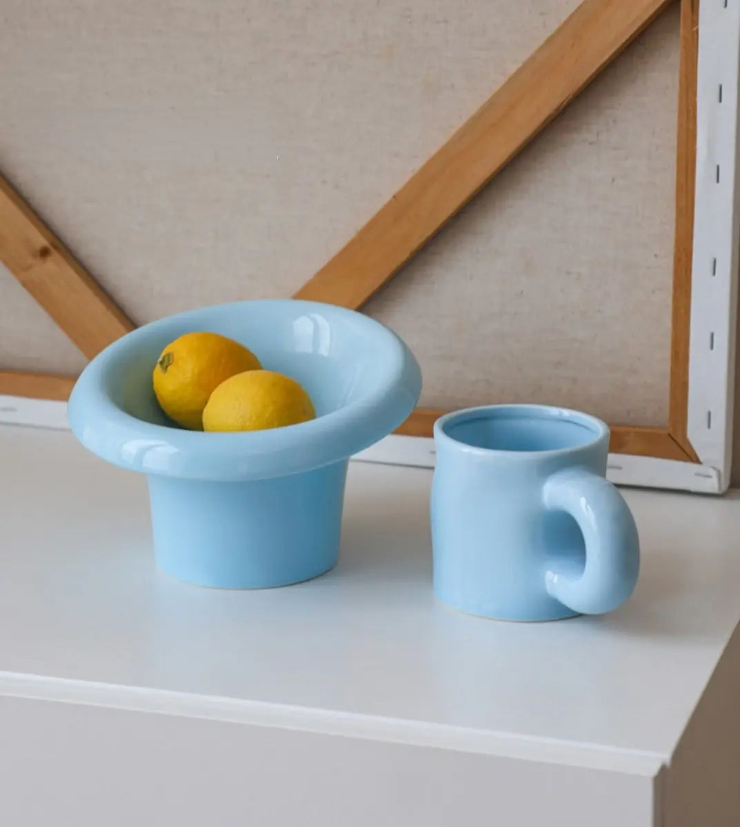 Fafa Elevated Ceramic Pet Bowl Meoof