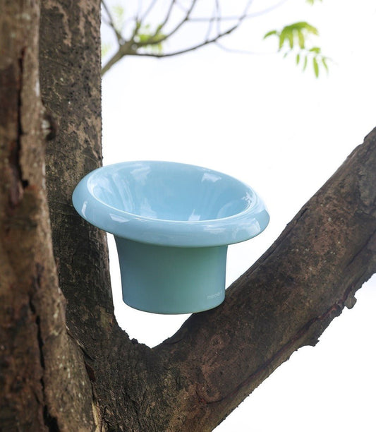 Fafa Elevated Ceramic Pet Bowl Meoof