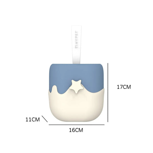 Ice Cream Blue Cat Litter Scoop Set Tiny Pet