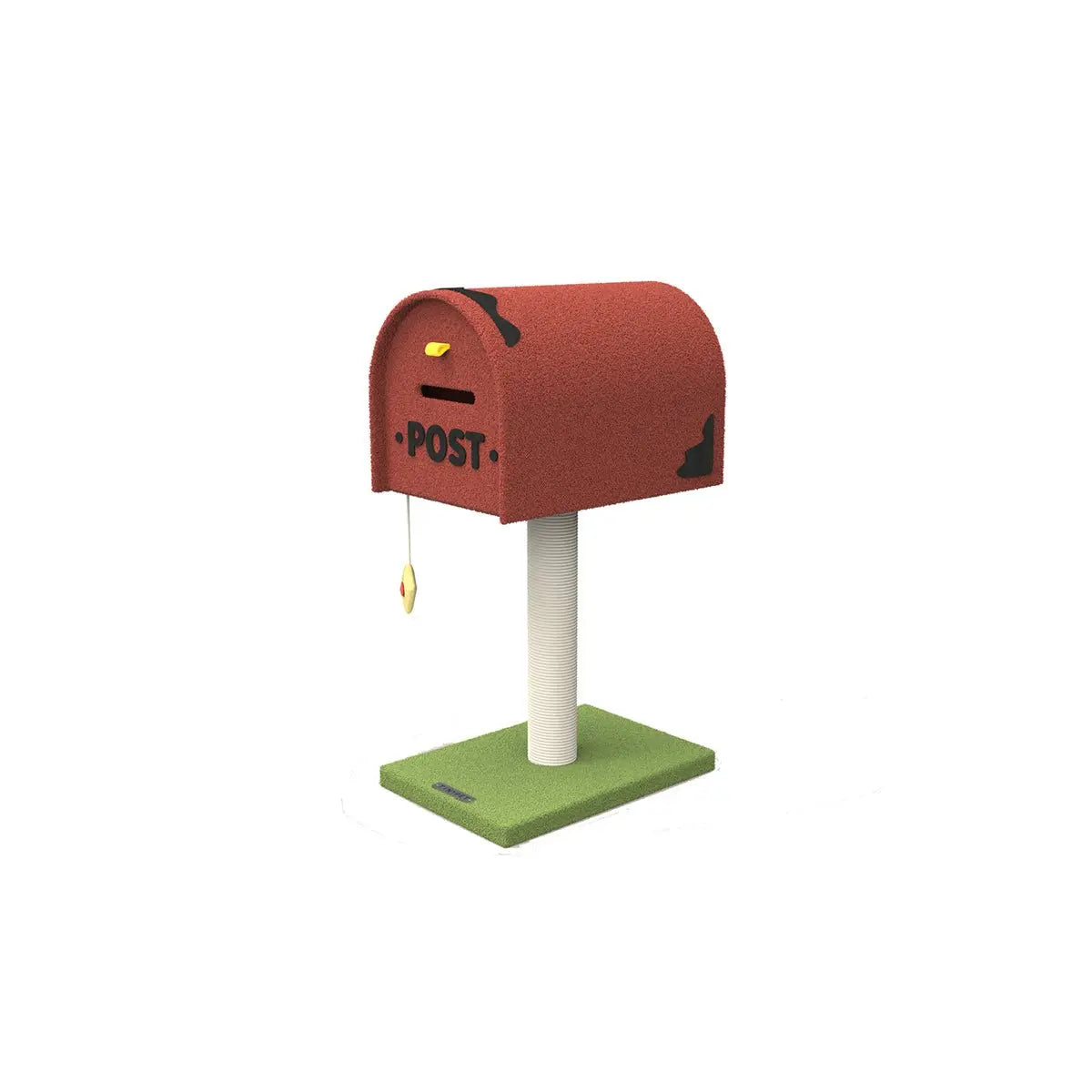 Mailbox Red Climbing Frame Cat Tree Tiny Pet