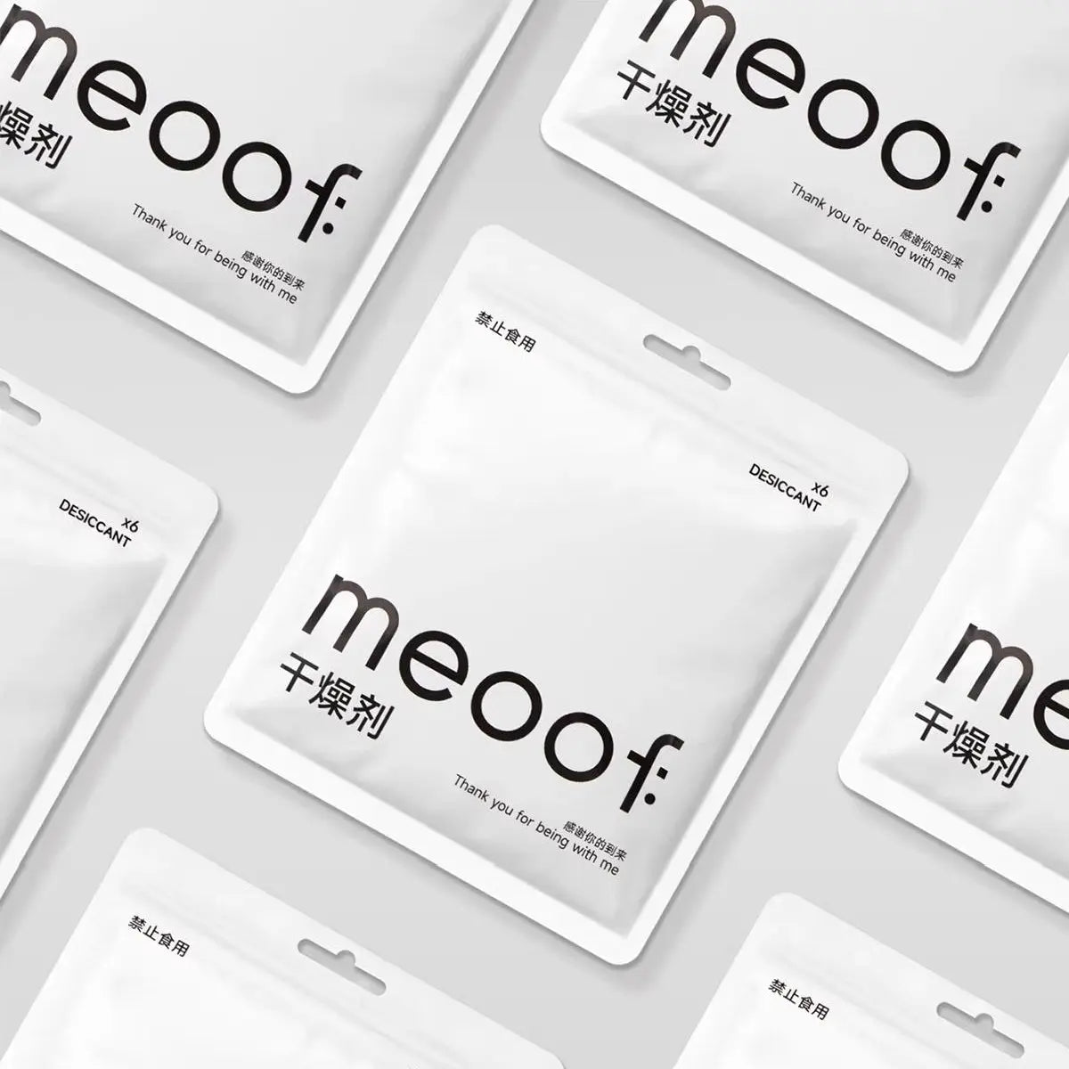 Pet Feeder & Food Storage Desiccant Refill Pack (6 Pack) Meoof