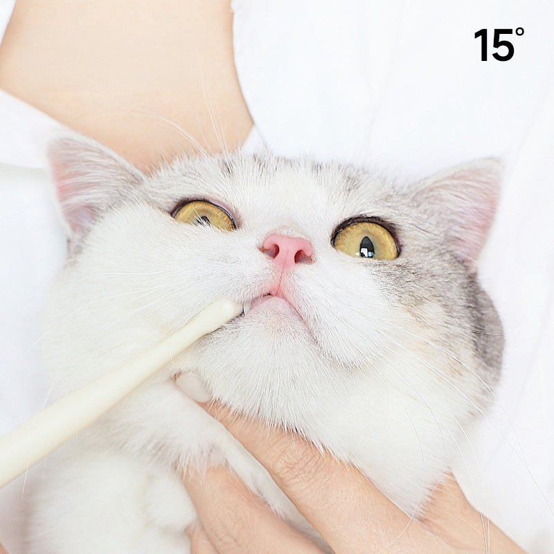 Small 7-Head Soft Bristle Pet Toothbrush for Cats & Small Dogs-3