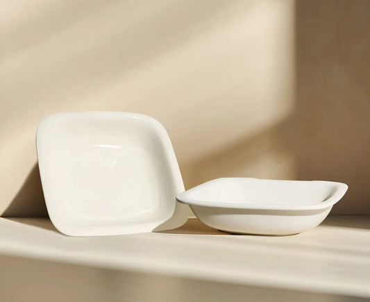Smart Privacy Camera Automatic Pet Feeder Ceramic Plate Bowl Meoof