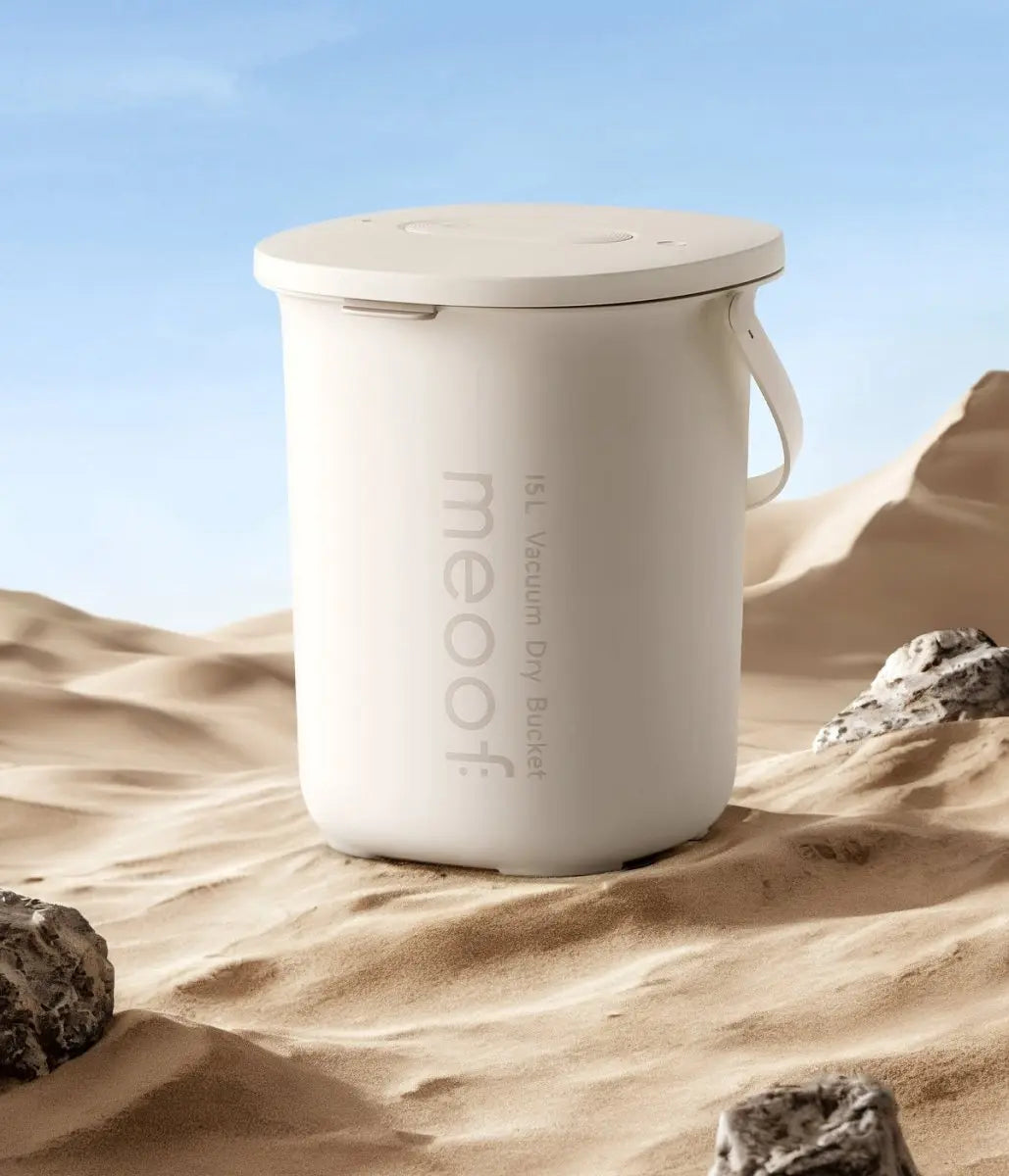 Smart Vacuum Pet Food Storage Container with Active Dehumidifier Meoof
