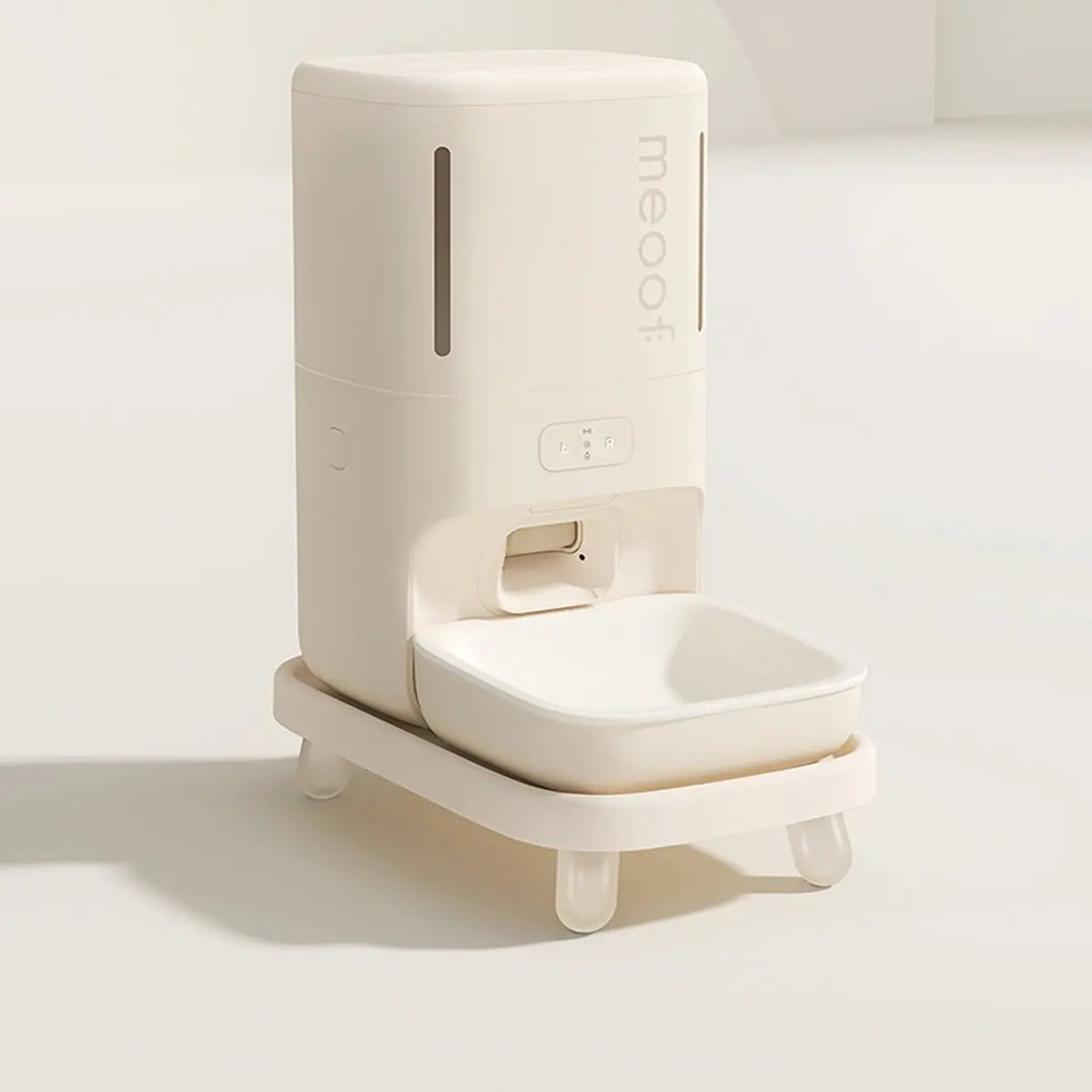 Universal Elevated Automatic Pet Feeder Stand – 7cm Raised Feeding Platform Meoof